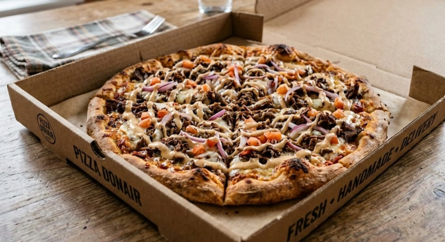 Donair pizza delivery Avonmore Edmonton